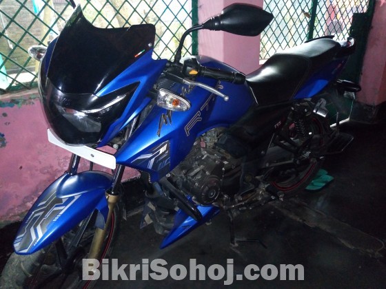 Tvs apache RTR Mate blue